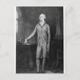Alexander Hamilton, after the painting of 1792 Postcard