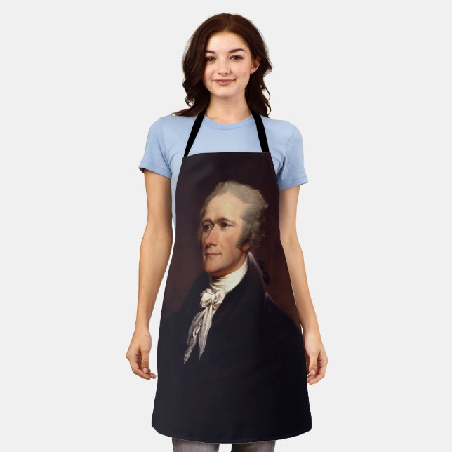 Alexander Hamilton American Founding Father Apron (Worn)