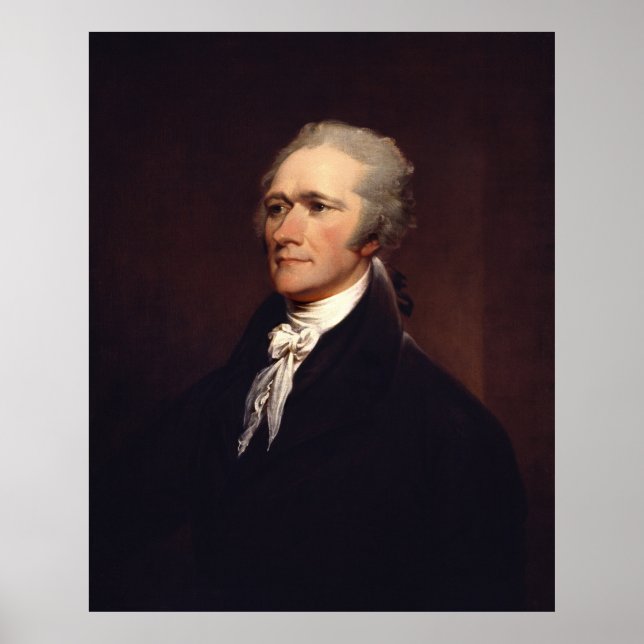 Alexander Hamilton American Founding Father Poster (Front)