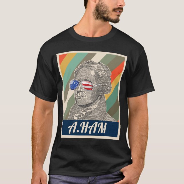 Alexander Hamilton American History T-Shirt (Front)