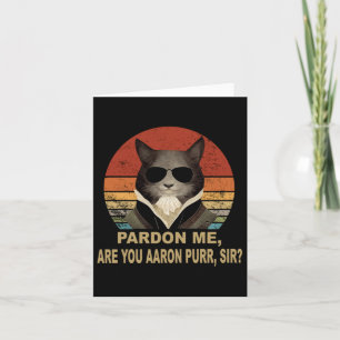 Alexander Hamilton Cat Pullover Hoodie  Card