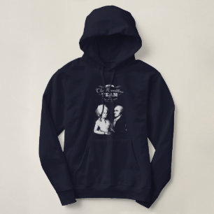 Alexander Hamilton, Eliza. History Gifts. Portrait Hoodie