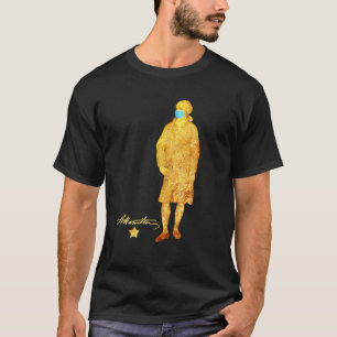 Alexander Hamilton Face Mask Funny History Women M T-Shirt
