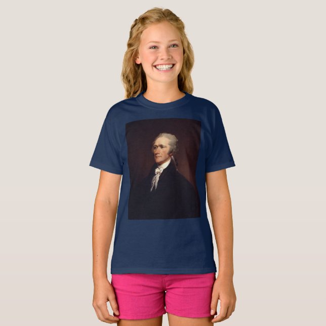 Alexander Hamilton Founder & Federalist Papers T-Shirt (Front Full)