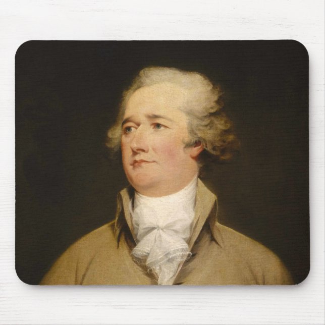 Alexander Hamilton -- Founding Father Mouse Mat (Front)