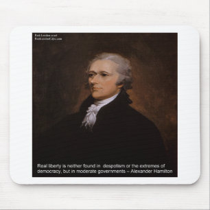 Alexander Hamilton Gifts Mouse Mat