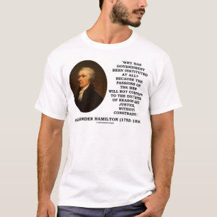 Alexander Hamilton Government Passion Constraint T-Shirt
