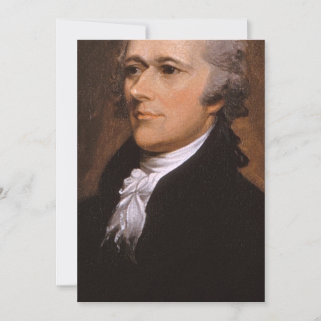 Alexander Hamilton Invitation (Front)