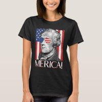 Alexander Hamilton 'Merica Patriot American Flag 4