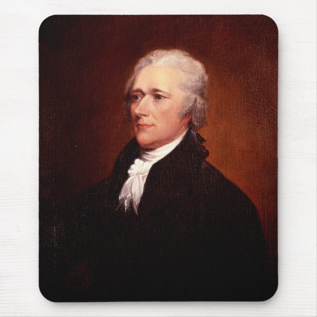 Alexander Hamilton Mouse Mat (Front)