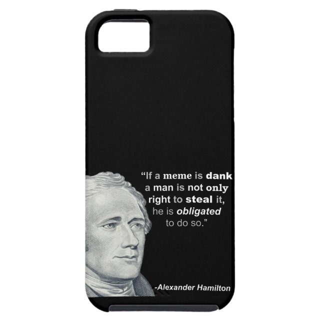 Alexander Hamilton’s Dank Meme - Phone Case (Back)