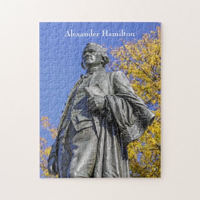 Alexander Hamilton Statue Jigsaw Puzzle (Vertical)