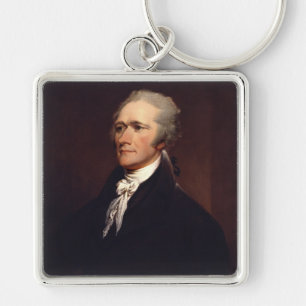 Alexander Hamilton: US Founding Father, Historical Key Ring