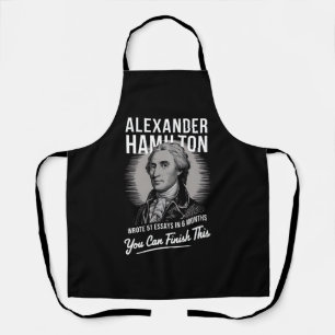 Alexander Hamilton Wrote 51 Essays In 6 Months Apron