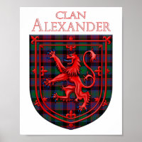 Alexander Hunting Tartan Scottish Plaid