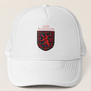 Alexander Hunting Tartan Scottish Plaid Trucker Hat