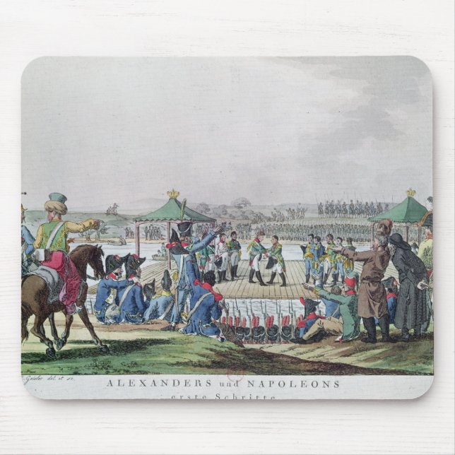 Alexander I  and Napoleon Mouse Mat (Front)