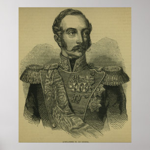 Alexander II  of Russia Poster