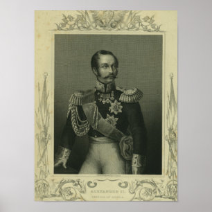 Alexander II  of Russia Poster