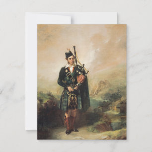 Alexander Johnston -  Piper To Queen Victoria Thank You Card