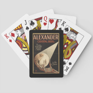 Alexander Magician Crystal Seer  Playing Cards