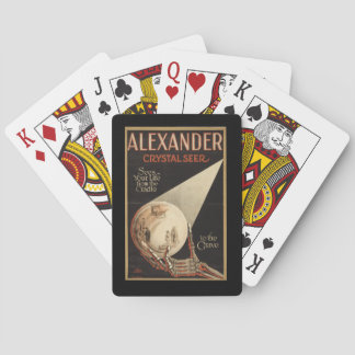 Alexander Magician Crystal Seer  Playing Cards