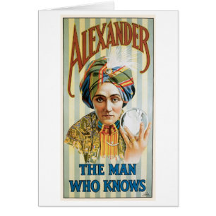 Alexander ~ Mentalist Physic Vintage Magic Act