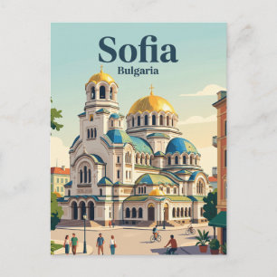 Alexander Nevsky Cathedral Bulgaria Postcard