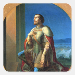 Alexander Nevsky Prince of Novgorod Square Sticker