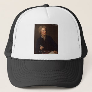 Alexander Pope "To Err Human" Wisdom Quote Gifts Trucker Hat