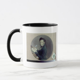 Alexander Pushkin  at Work, 1899 Mug