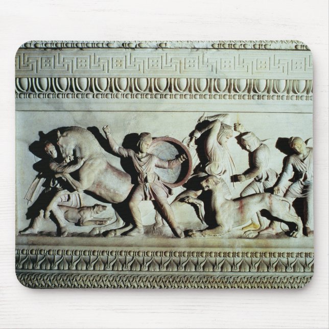 Alexander Sarcophagus Mouse Mat (Front)