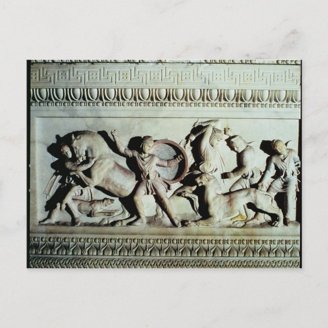 Alexander Sarcophagus Postcard (Front)