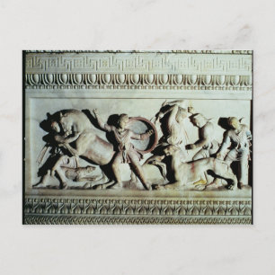 Alexander Sarcophagus Postcard