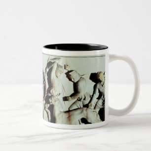 Alexander Sarcophagus Two-Tone Coffee Mug