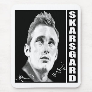 Alexander Skarsgard By Kristin Bauer Mouse Mat