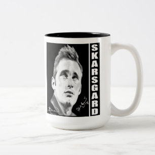 Alexander Skarsgard By Kristin Bauer Two-Tone Coffee Mug