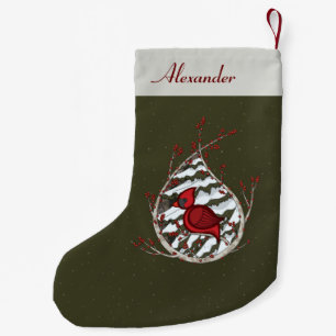 Alexander the Cardinal Custom Stocking