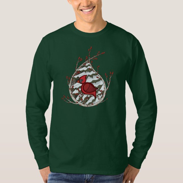 Alexander the Cardinal Men's Dark Shirt (Front)