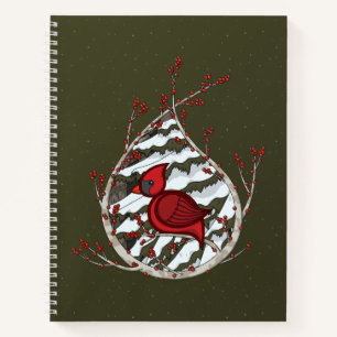 Alexander the Cardinal Spiral Notebook