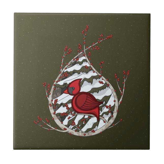 Alexander the Cardinal Tile (Front)