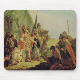Alexander the Great  and Porus Mouse Mat