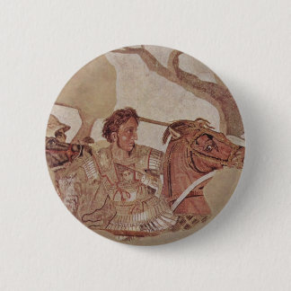 Alexander the Great at War 6 Cm Round Badge