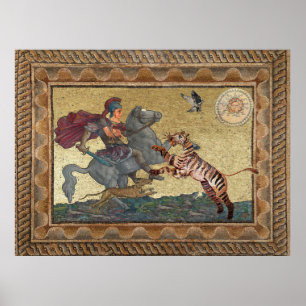 Alexander the Great, Bucephalus and Skillful Poster