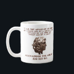 Alexander the Great Coffee Mug<br><div class="desc">Considered one of the most successful military commanders of all time,  Alexander the Great was undefeated in battle and forged the largest empire of his day.</div>