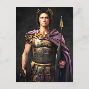 “Alexander the Great” - Conqueror of Empires Postcard