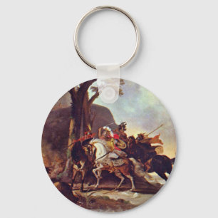 Alexander The Great In The Battle Of Granicus Key Ring