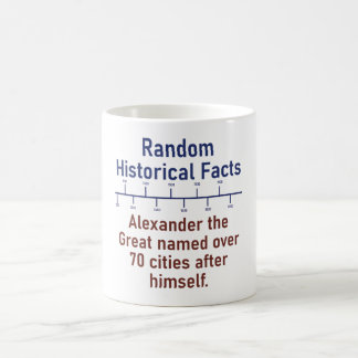 Alexander The Great Named - History Fact Coffee Mug