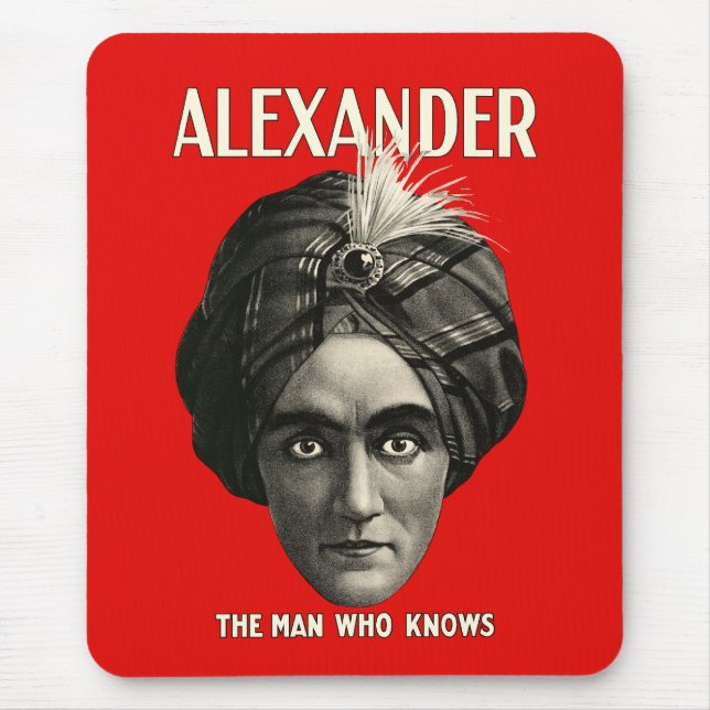 Alexander - The Man Who Knows Mouse Mat (Front)