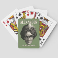 Alexander - The Man Who Knows - Playing Cards
